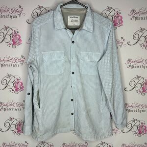 Windriver jacket mosquito repellent technology picnic pattern blue white plaid